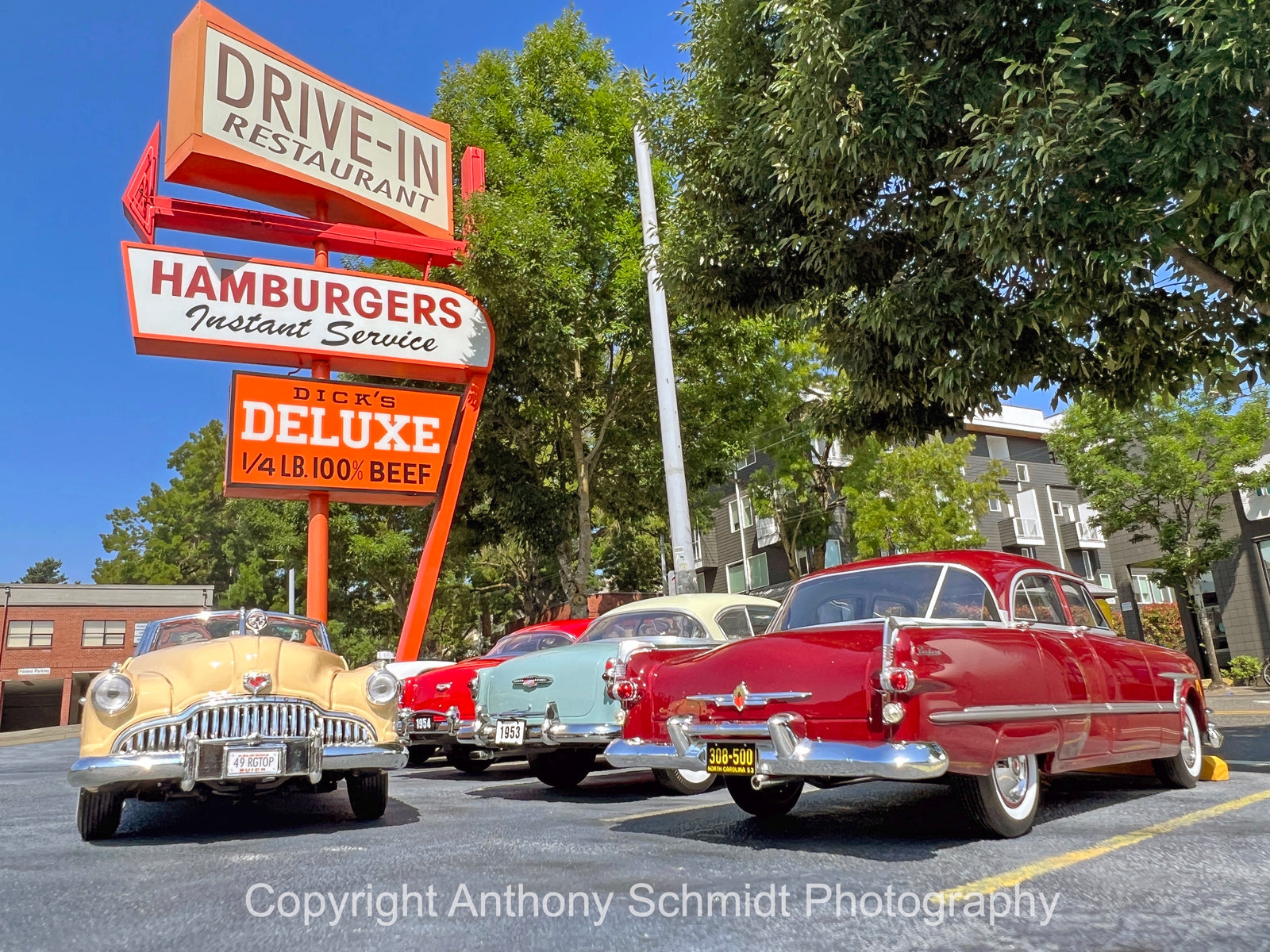 "Hamburger Heaven" Dick's Diner, Seattle, Washington