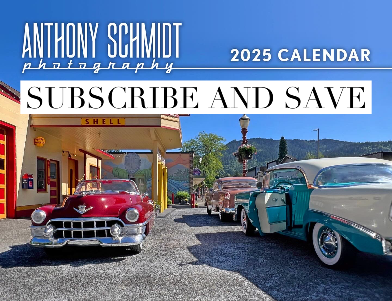 Subscribe & Save 5% on Anthony's Yearly Calendar.